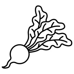 illustration of a beet