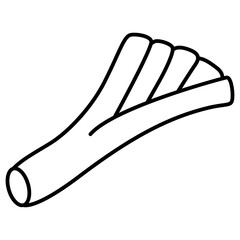 leek vegetable icon