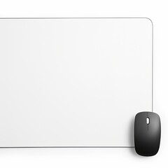 Photo of mousepad isolated on white background