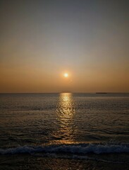Fototapeta premium sunset at the beach
