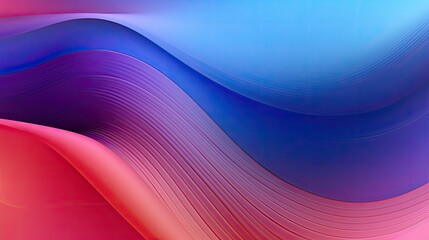 Fototapeta premium Abstract Fluid Wave Design A Colorful Digital Art Background for Modern Design Concepts