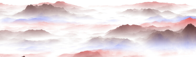 landscape with clouds