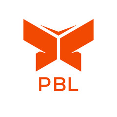 PBL Letter logo design template vector. PBL Business abstract connection vector logo. PBL icon circle logotype.
