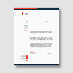 site design template, creative modern letter head design template for your project