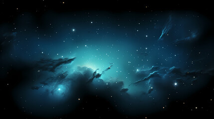 Fototapeta na wymiar Sparkling starry night sky background