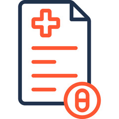 Medical Prescription Icon