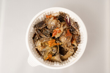 Soy sauce crab sauce made with crab and soy sauce