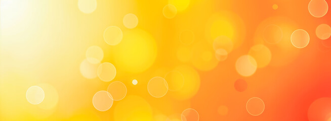 orange bokeh abstract background. celebration, holiday, happy backdrop. Golden orange bokeh or luxurious glitter lights festive background. copy space - obrazy, fototapety, plakaty
