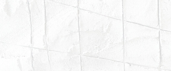 Vector white plastered wall background or texture, rough surface of plaster wall, white plaster on a concrete wall handmade construction.
