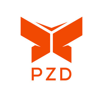 PZD Letter logo design template vector. PZD Business abstract connection vector logo. PZD icon circle logotype.
