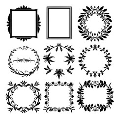 wreath svg, wreath png, wreath frame, frame svg, frame illustration, wreath illustration, frame, vector, vintage, floral, design, decoration, pattern, ornament, border, illustration, flower, ornate,