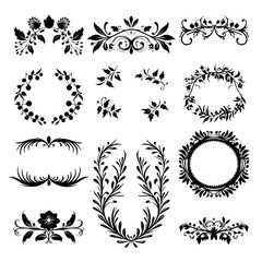 wreath svg, wreath png, wreath frame, frame svg, frame illustration, wreath illustration, frame, vector, vintage, floral, design, decoration, pattern, ornament, border, illustration, flower, ornate,