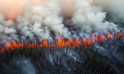 environmental damage - forest fires