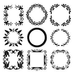 wreath svg, wreath png, wreath frame, frame svg, frame illustration, wreath illustration, frame, vector, vintage, floral, design, decoration, pattern, ornament, border, illustration, flower, ornate,