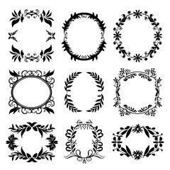 wreath svg, wreath png, wreath frame, frame svg, frame illustration, wreath illustration, frame, vector, vintage, floral, design, decoration, pattern, ornament, border, illustration, flower, ornate,