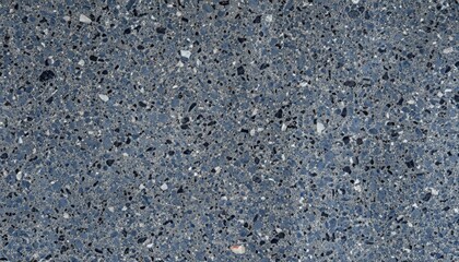 Wall terrazzo texture gray-blue of stone granite black background