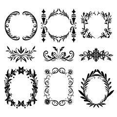 wreath svg, wreath png, wreath frame, frame svg, frame illustration, wreath illustration, frame, vector, vintage, floral, design, decoration, pattern, ornament, border, illustration, flower, ornate,