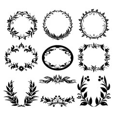 wreath svg, wreath png, wreath frame, frame svg, frame illustration, wreath illustration, frame, vector, vintage, floral, design, decoration, pattern, ornament, border, illustration, flower, ornate,