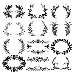 wreath svg, wreath png, wreath frame, frame svg, frame illustration, wreath illustration, frame, vector, vintage, floral, design, decoration, pattern, ornament, border, illustration, flower, ornate, a