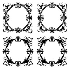 wreath SVG, wreath png, wreath frame, frame svg, frame illustration, wreath illustration, frame, vector, vintage, floral, design, decoration, pattern, ornament, border, illustration, flower, ornate