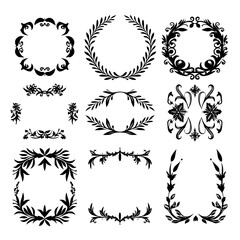 wreath SVG, wreath png, wreath frame, frame svg, frame illustration, wreath illustration, frame, vector, vintage, floral, design, decoration, pattern, ornament, border, illustration, flower, ornate