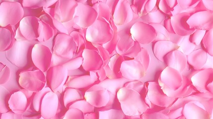 Obraz premium pink rose petals background