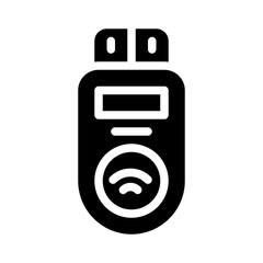 usb glyph icon