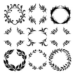 wreath SVG, wreath png, wreath frame, frame svg, frame illustration, wreath illustration, frame, vector, vintage, floral, design, decoration, pattern, ornament, border, illustration, flower, ornate
