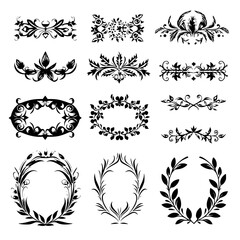wreath SVG, wreath png, wreath frame, frame svg, frame illustration, wreath illustration, frame, vector, vintage, floral, design, decoration, pattern, ornament, border, illustration, flower, ornate