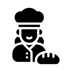 baker glyph icon