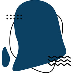 Organic Abstract Shape