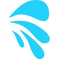 Fototapeta premium Splash Water Element