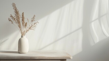 Fototapeta premium white vase with flowers