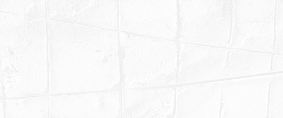 Naklejka premium Vector white plaster on a concrete wall handmade construction, old cement wall painted white texture and seamless background.