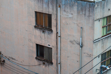 日本の広島県福山市の古くてとても美しい建物