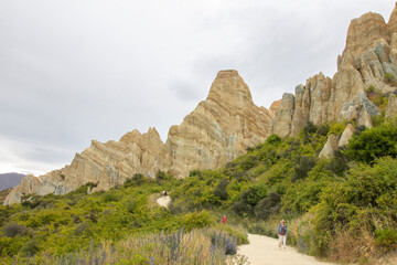 Omarama Clay Cliffs at Waitaki