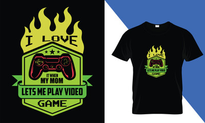 i love it when my mom lets me play video game 