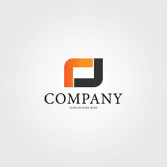 simple vector design company logo