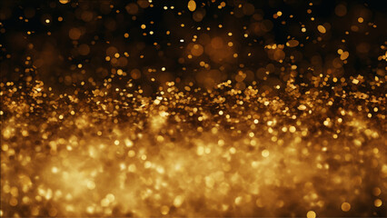 Obraz na płótnie Canvas glitter lights grunge background, glitter defocused abstract Twinkly Lights gold dust glitter background. 