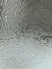 water drops on the window