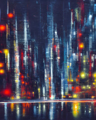 Fototapeta premium lights of the city