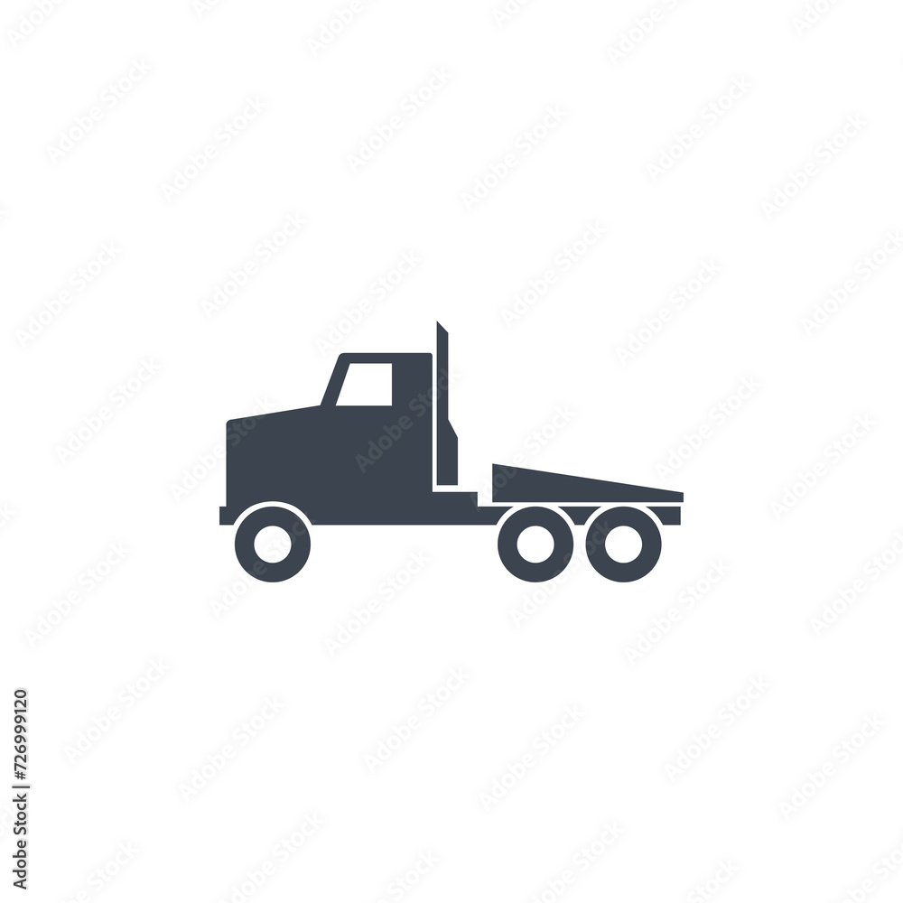 Wall mural truck icon