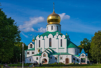 Feodorovsky  (Theodore) Sovereign Cathedral in Pushkin