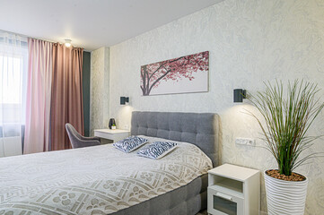 standard room interior apartment. view kind of decor home decoration in hostel house for sale,...