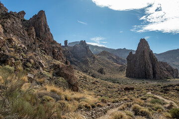 Landscape of Teide National Park , Tenerife