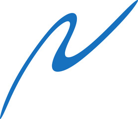 Hand drawn line illustration. Decorative line design element