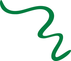 Hand drawn line illustration. Decorative line design element