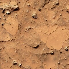 Mars like Surface Texture Illustration - Red Planet Digital Art for Space Exploration