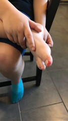 zeh verletzung schmerz blut fu&szlig;