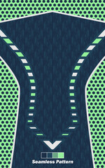 Abstract background with a cool pattern on leggings soccer jersey design for sublimation